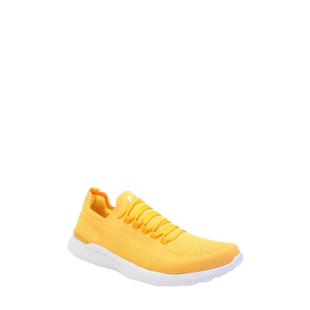APL: Athletic Propulsion Labs Mens Techloom Breeze Sneakers Shoes Yellow Sz 11.5